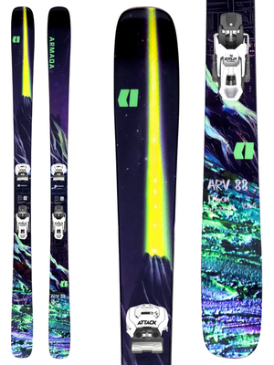 Armada ARV 88 Skis 2027 + Tyrolia Attack 14 GW Bindings