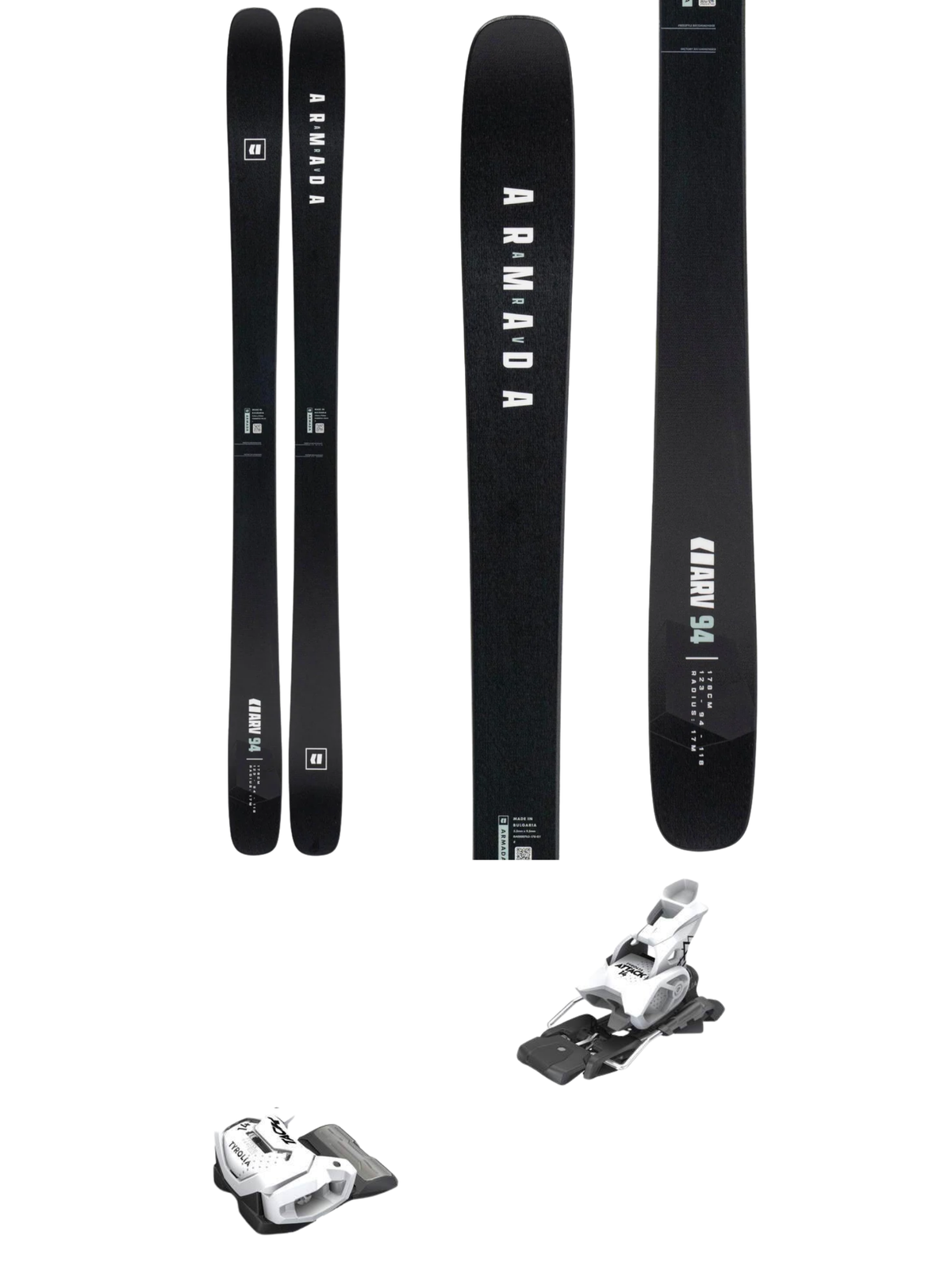 Armada ARV 94 Skis 2027 + Tyrolia Attack 14 GW Bindings