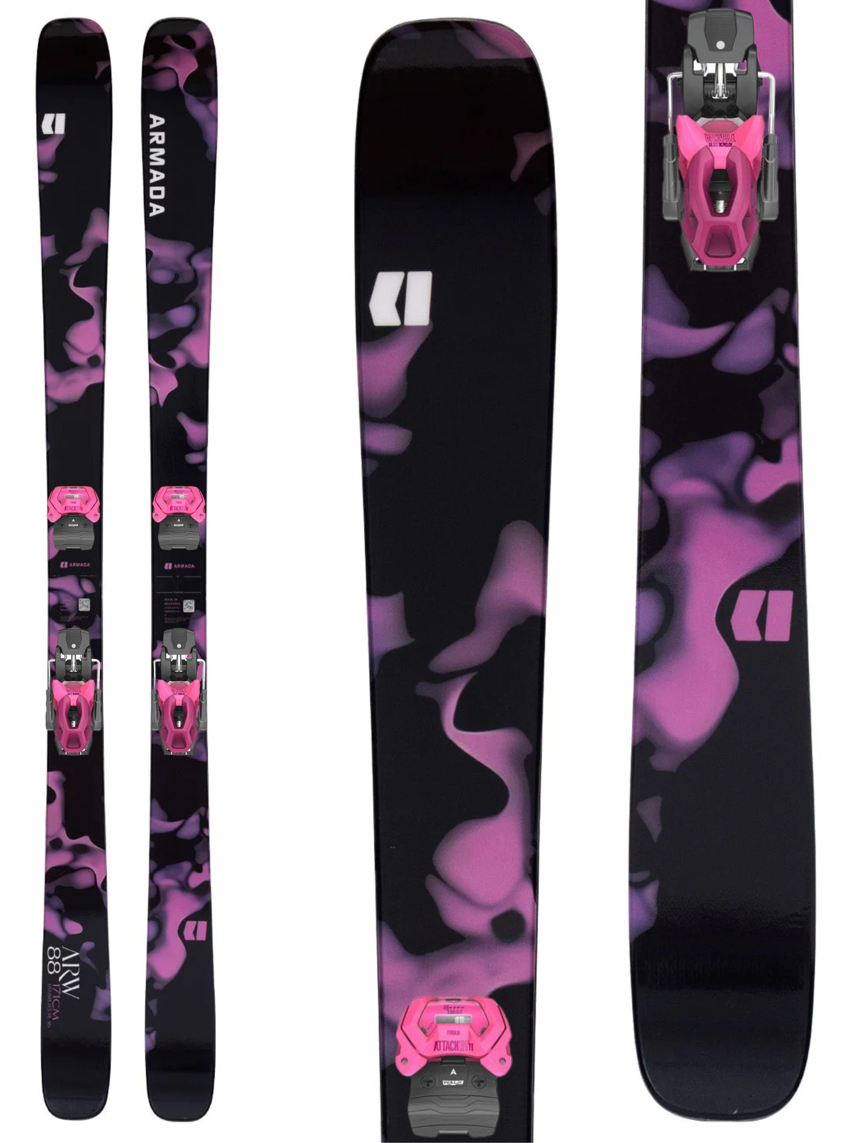 Armada ARW 88 Women's Skis 2027 + Tyrolia Attack LYT 11 GW Bindings
