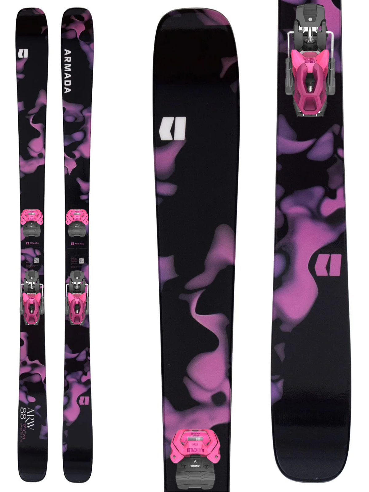 Armada ARW 88 Women's Skis 2027 + Tyrolia Attack LYT 11 GW Bindings
