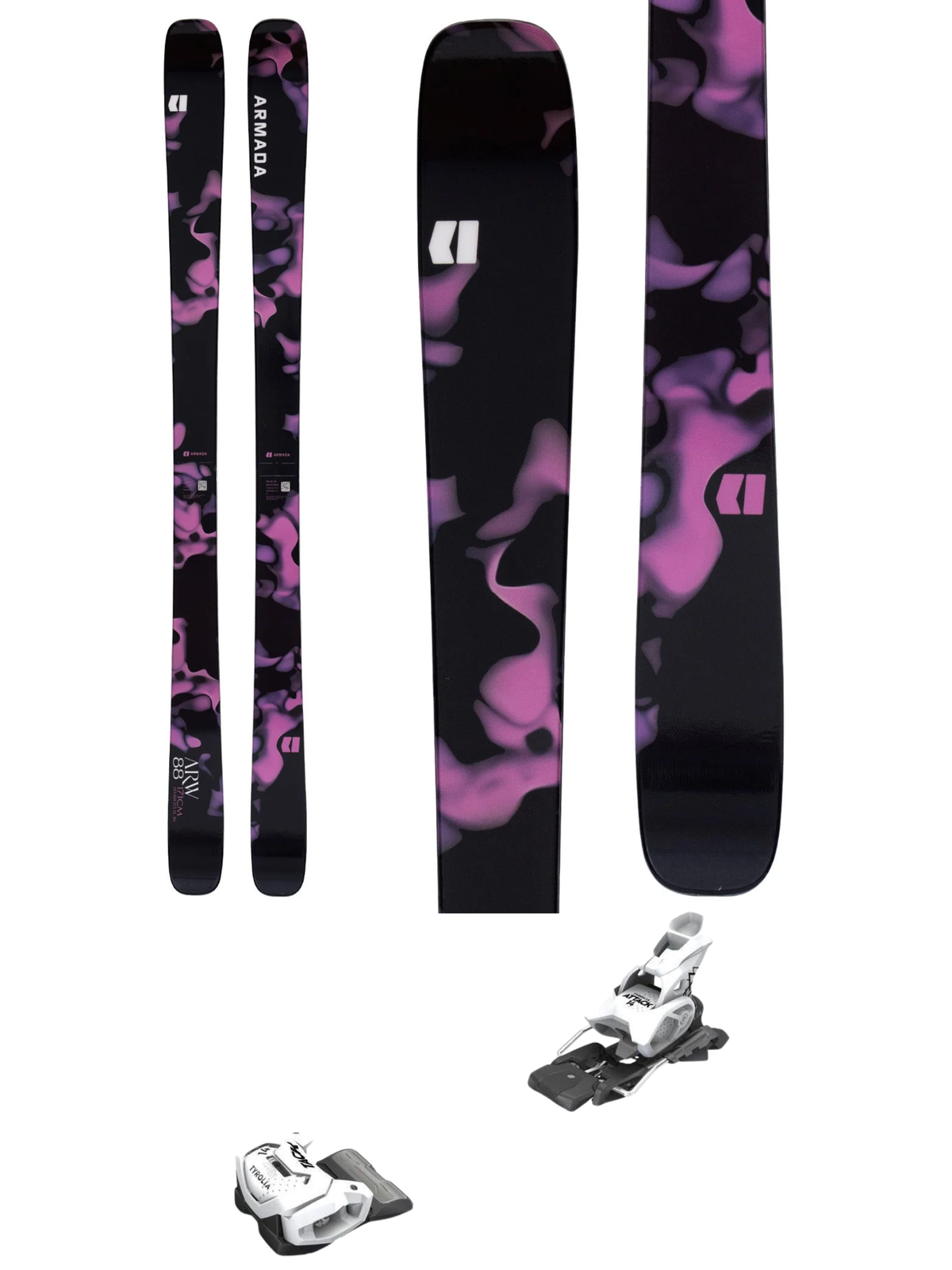 Armada ARW 88 Women's Skis 2027 + Tyrolia Attack LYT 11 GW Bindings