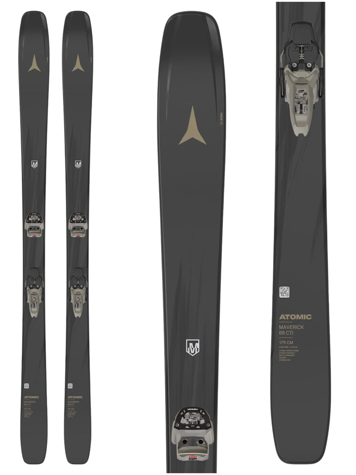 Atomic Maverick 88 CTI Skis 2027 + Marker Griffon X 13 GW Bindings