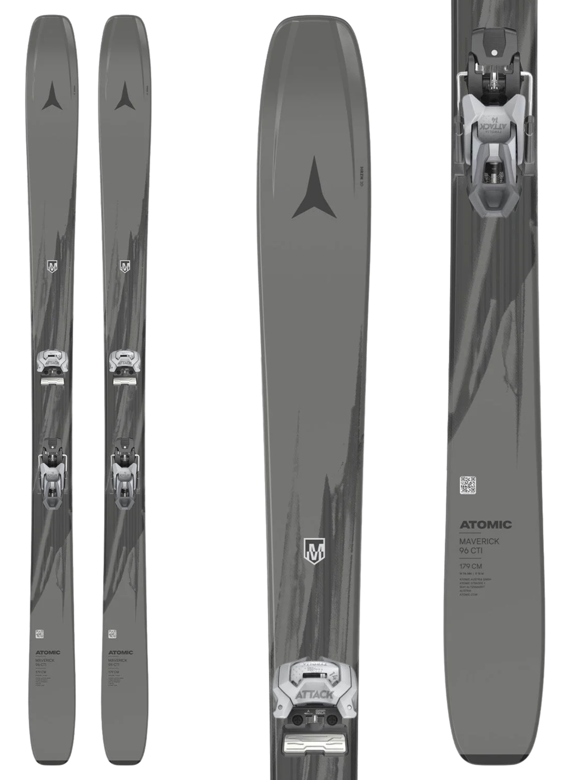 Atomic Maverick 96 CTI Skis 2027 + Tyrolia Attack 14 GW Bindings