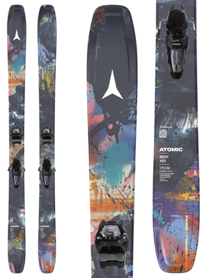 Atomic Bent 100 Skis 2027 + Marker Griffon 13 MN Bindings