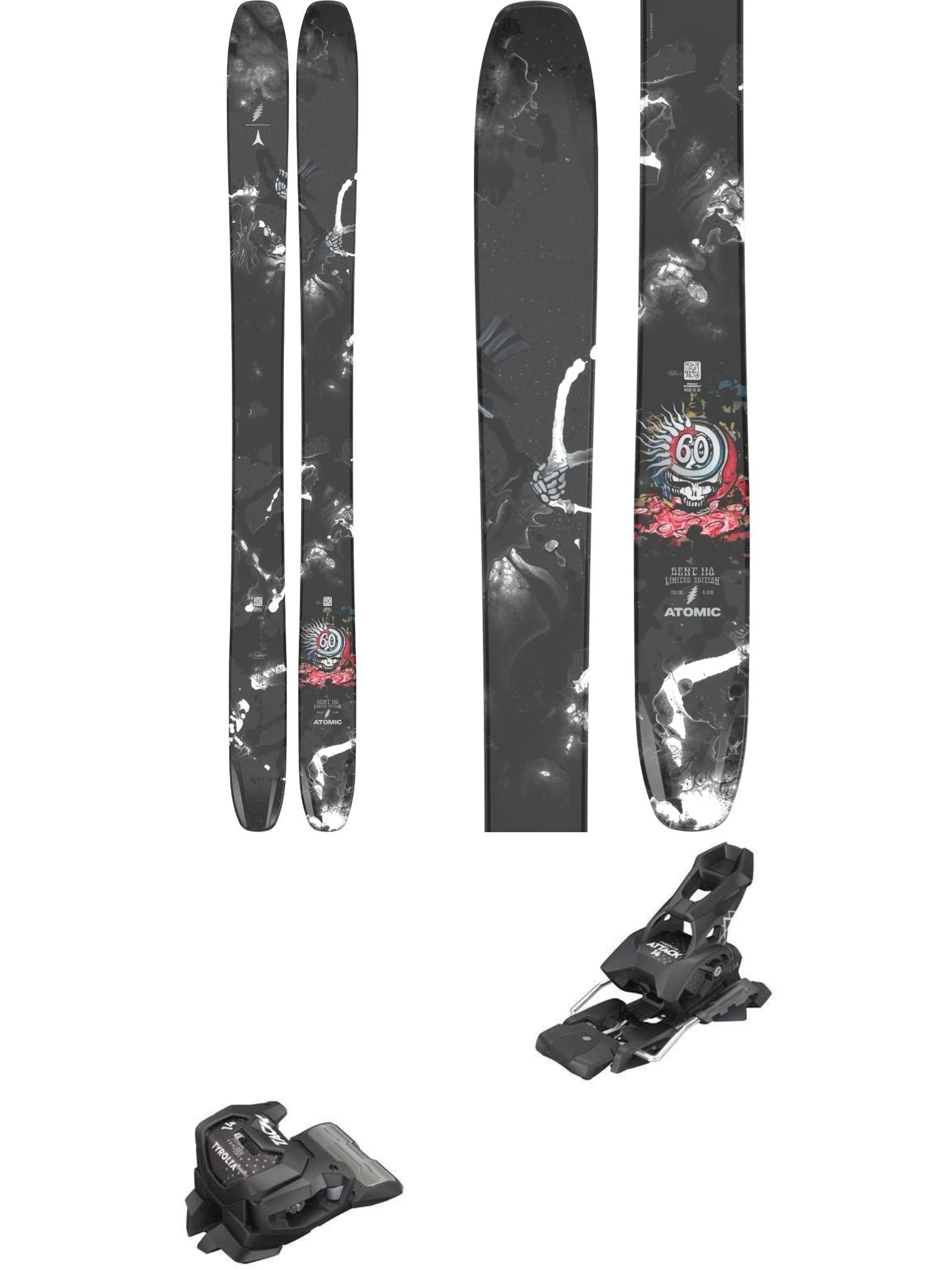 Bent 110 Grateful Dead 2027 + Attack 14 GW Bindings