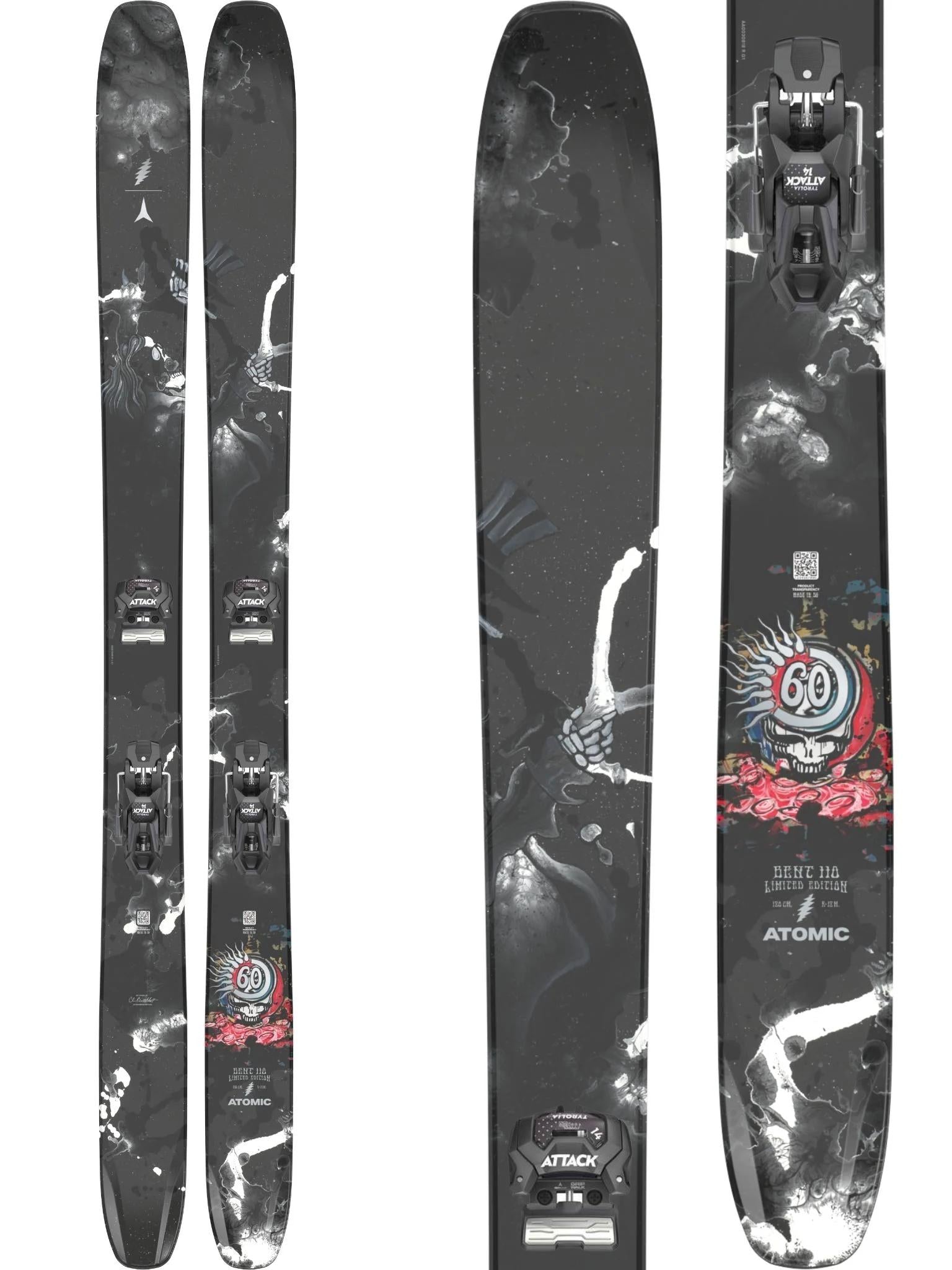 Bent 110 Grateful Dead 2027 + Attack 14 GW Bindings
