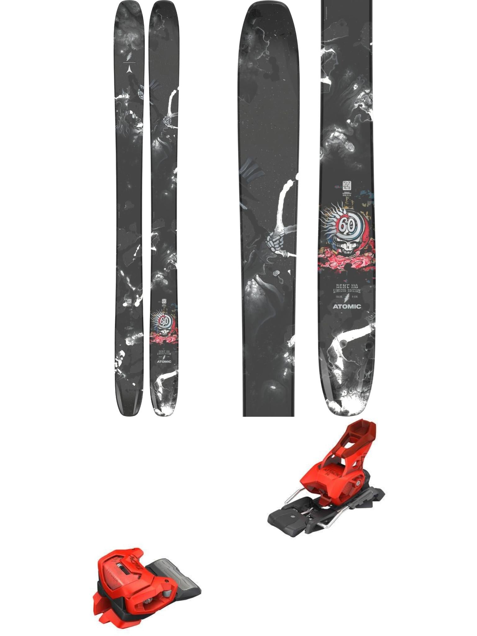 Bent 110 Grateful Dead 2027 + Attack 14 GW Bindings