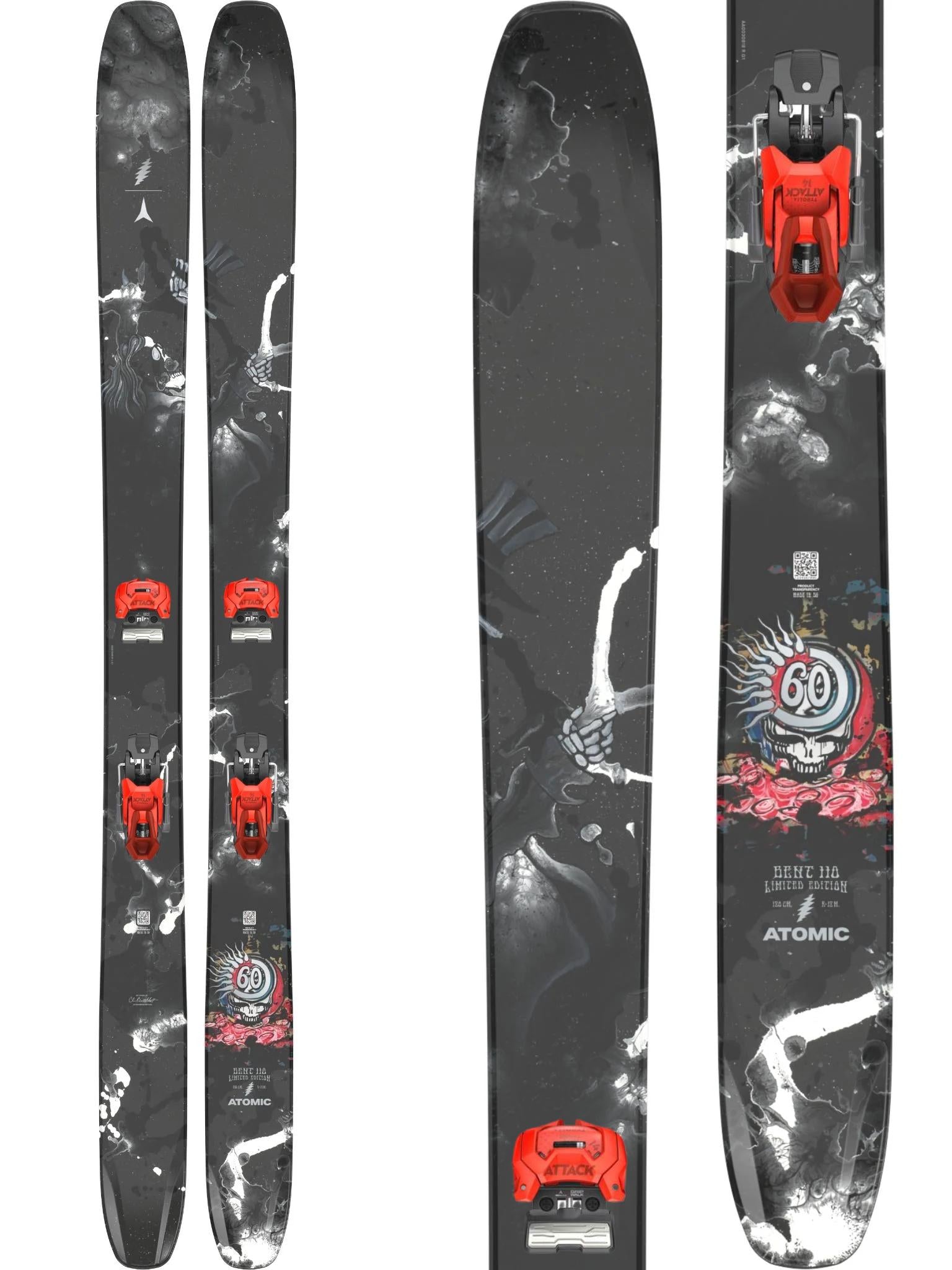 Bent 110 Grateful Dead 2027 + Attack 14 GW Bindings