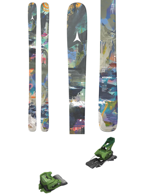 Atomic Bent 85 Skis 2027 + Tyrolia Attack 14 GW Bindings
