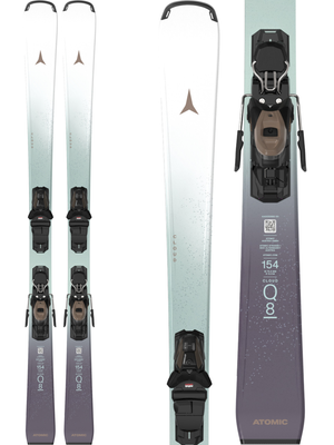 Atomic Cloud Q8 Women's Skis 2027 + M 10 GW Bindings