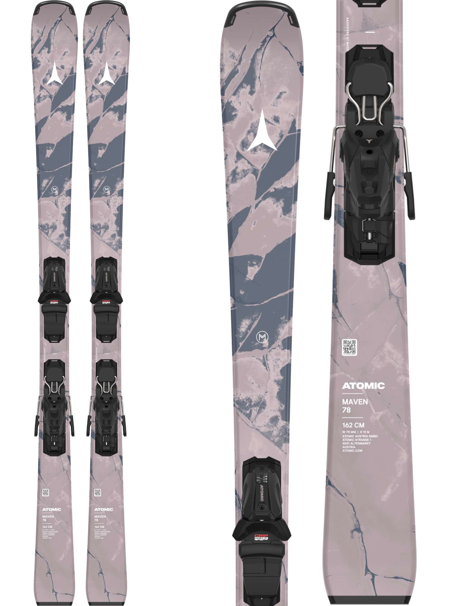 Atomic Maven 78 Women's Skis + M 10 GW Bindings 2027