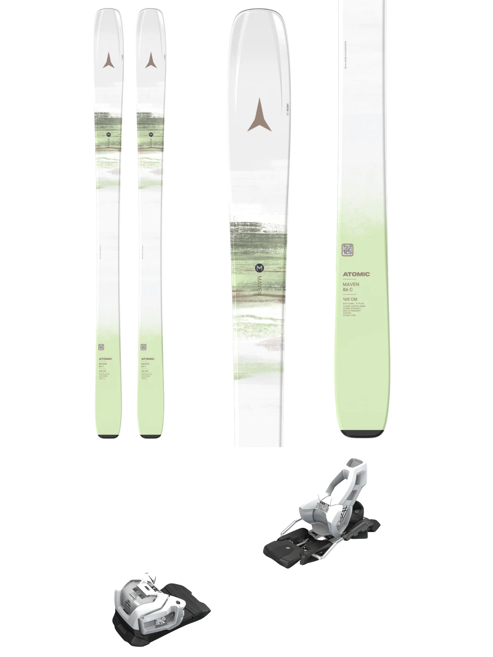 Atomic Maven 86 C Women's Skis 2027 + Tyrolia Attack LYT 11 GW Bindings