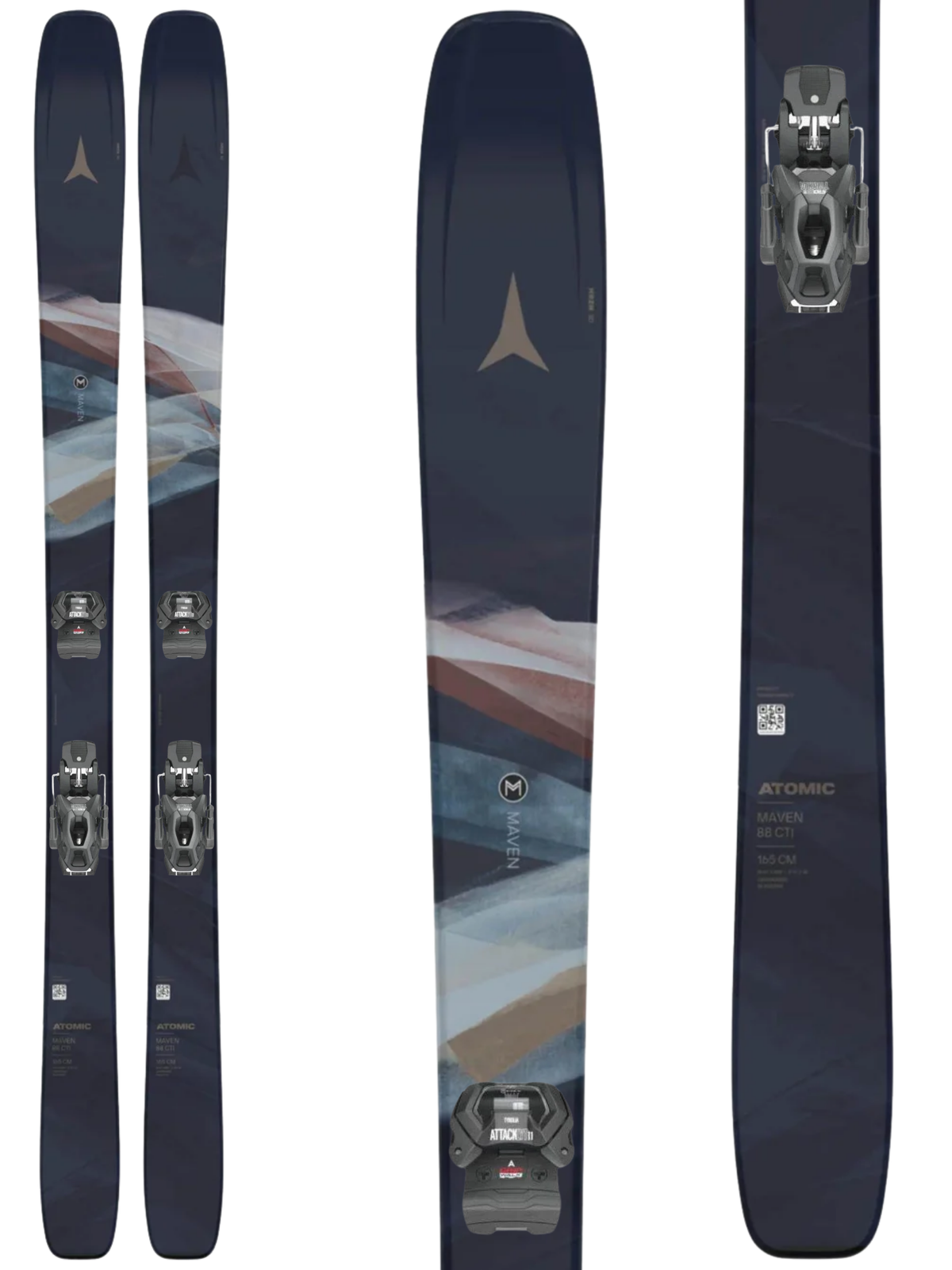 Atomic Maven 88 CTI Women's Skis 2027 + Tyrolia Attack LYT 11 GW Bindings