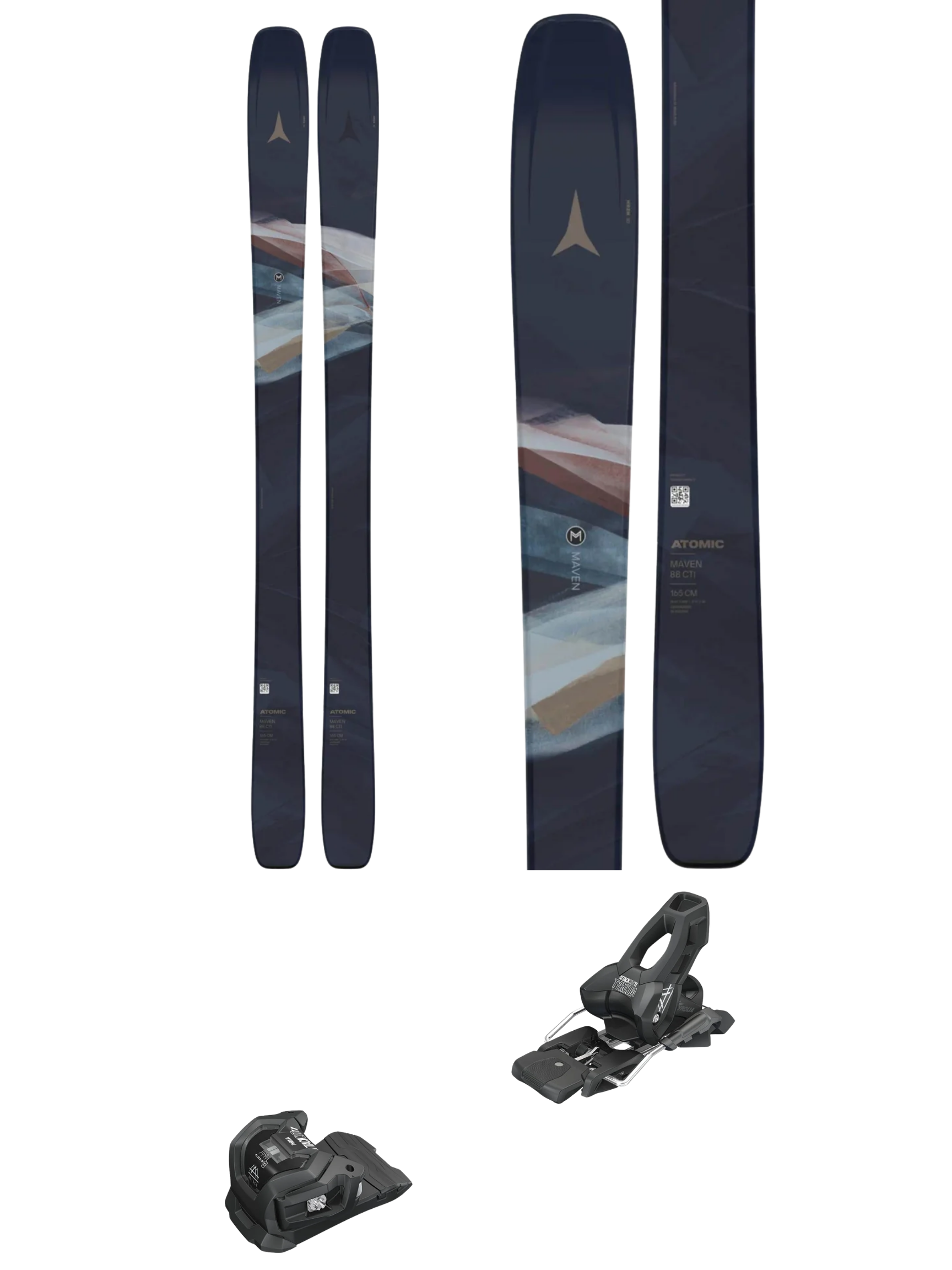 Atomic Maven 88 CTI Women's Skis 2027 + Tyrolia Attack LYT 11 GW Bindings
