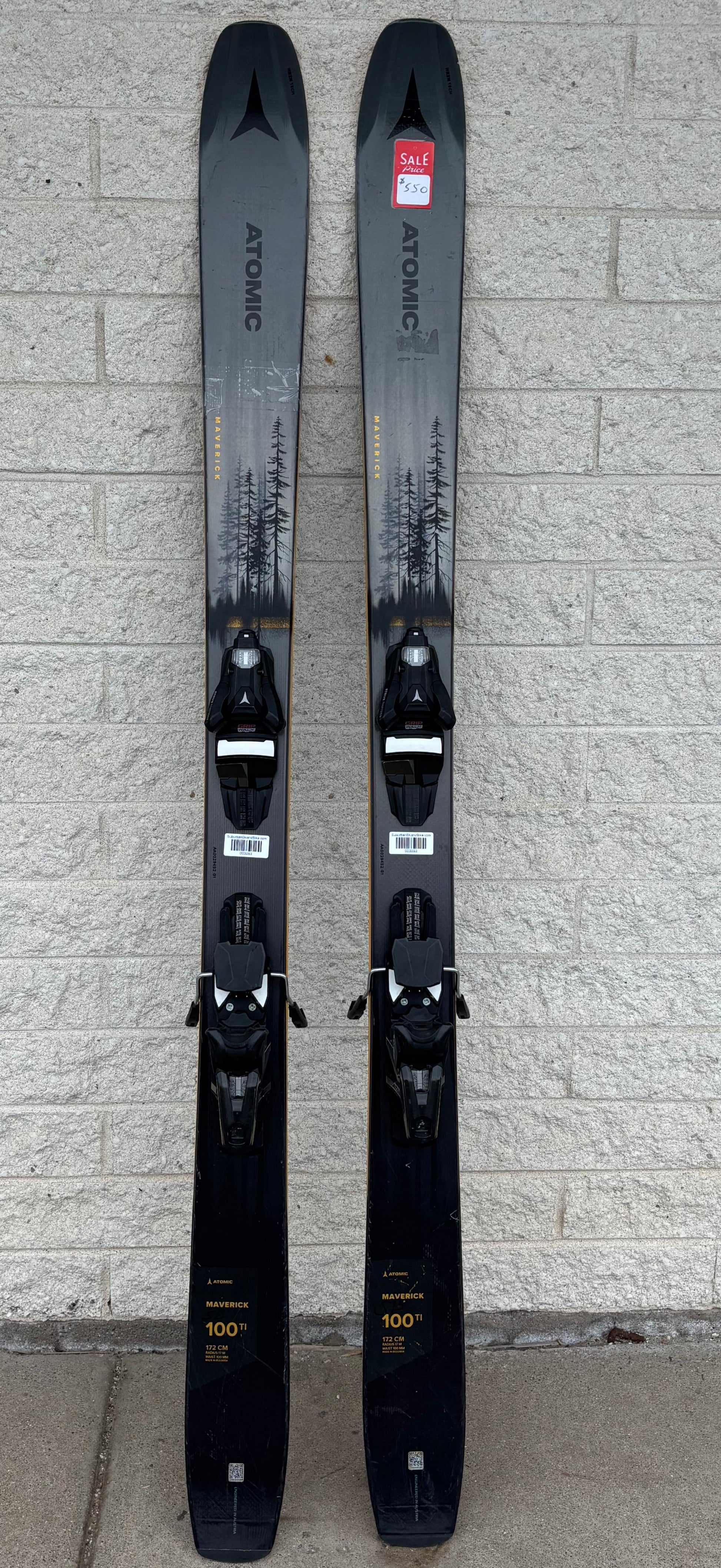 Maverick 100 TI 2024 DEMO + Atomic Strive 13 GW Demo Bindings