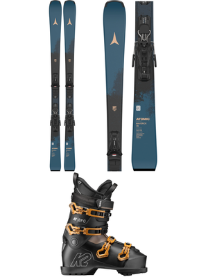 Atomic Maverick 78 Skis + M 10 GW Bindings 2027 + K2 BFC 80 GW Men's Ski Boots