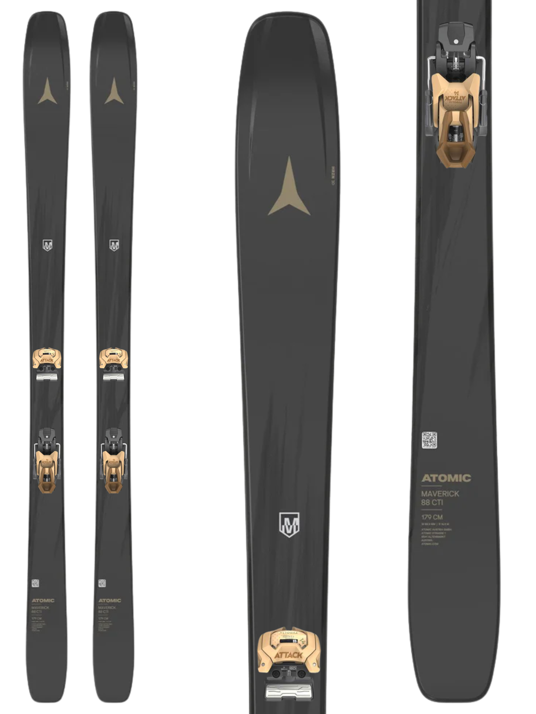 Atomic Maverick 88 CTI Skis 2027 + Tyrolia Attack 14 GW Bindings