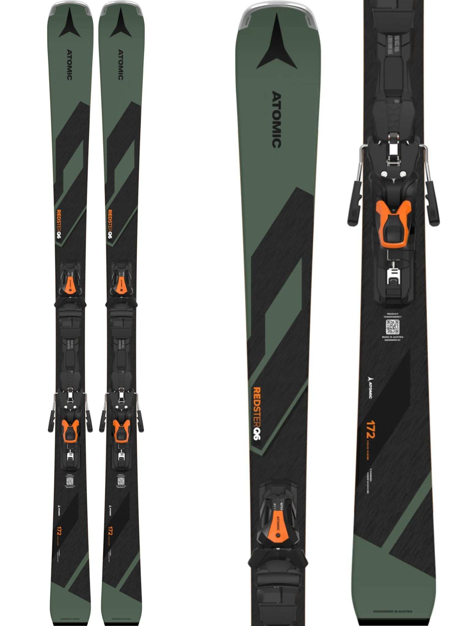 ATOMIC REDSTER X6 スキー 161cm 20/21モデル Redster Q6 2026 + MI 12 GW Bindings – Suburban Ski and Bike