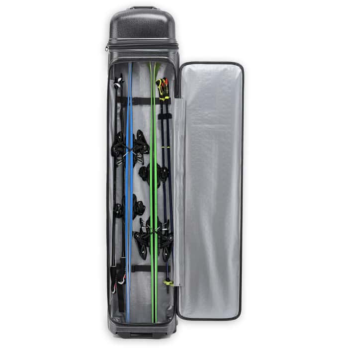 The Vault Hardshell Rolling Ski Case