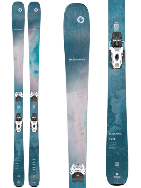Blizzard Black Pearl 84 Women's Skis 2027 + Tyrolia Attack LYT 11 GW Bindings