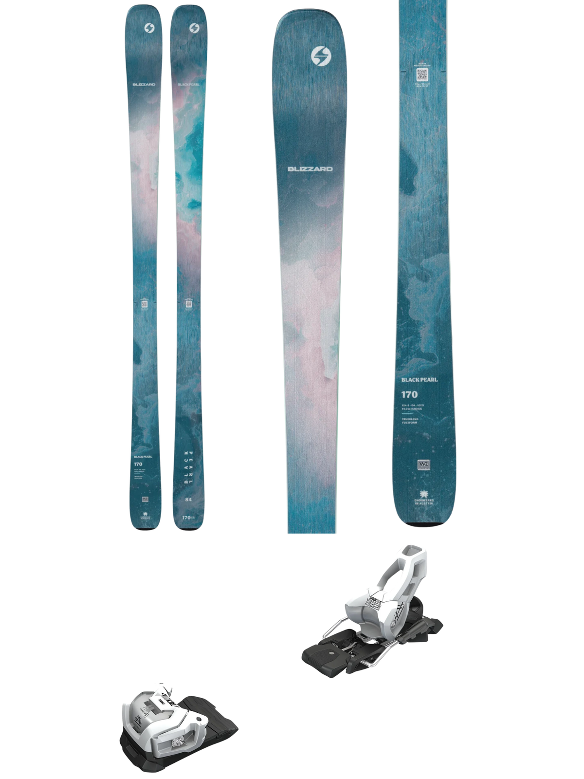 Blizzard Black Pearl 84 Women's Skis 2027 + Tyrolia Attack LYT 11 GW Bindings