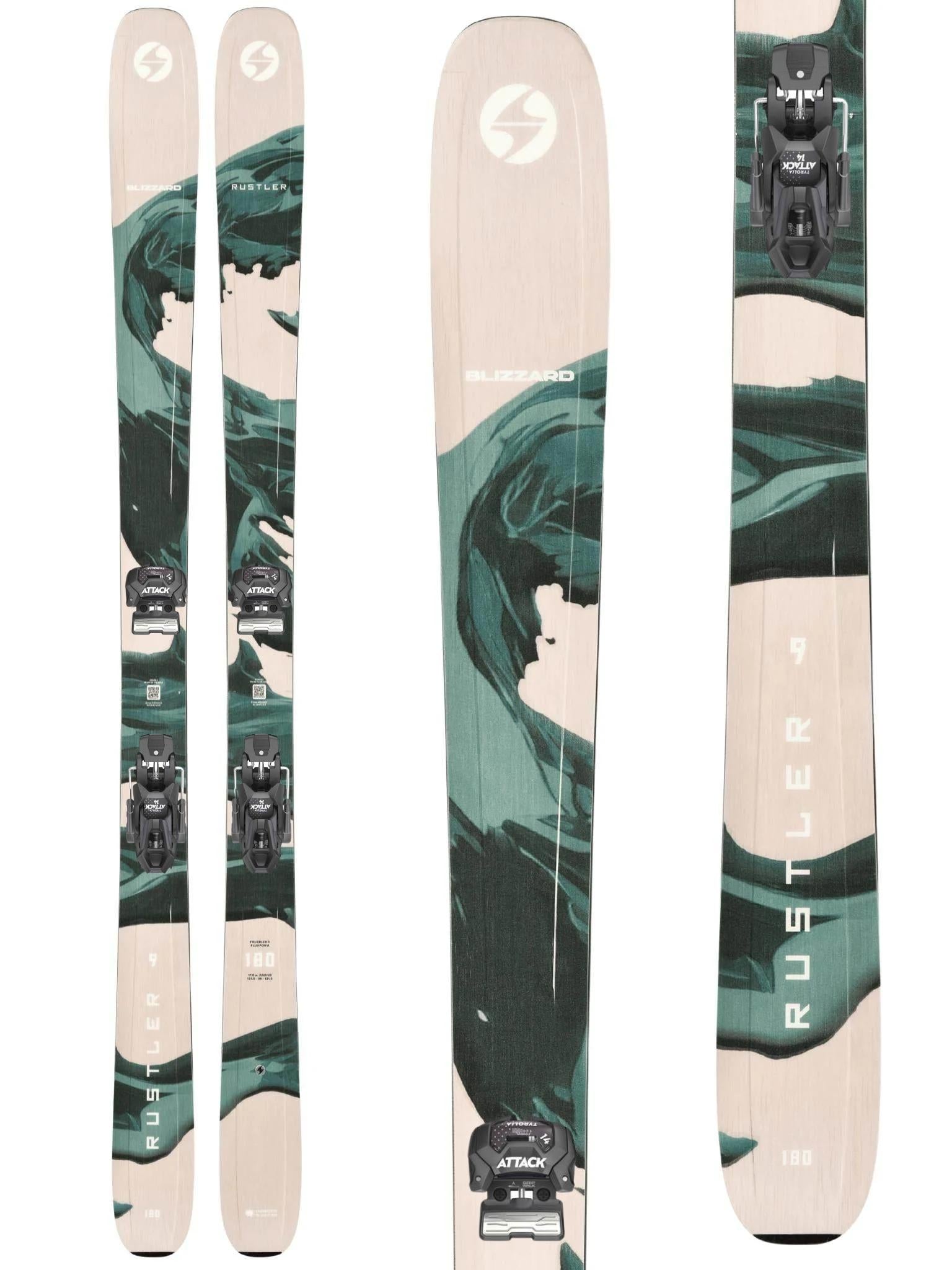 Rustler 9 2027 + Attack 14 GW Bindings – Suburban Ski and Bike