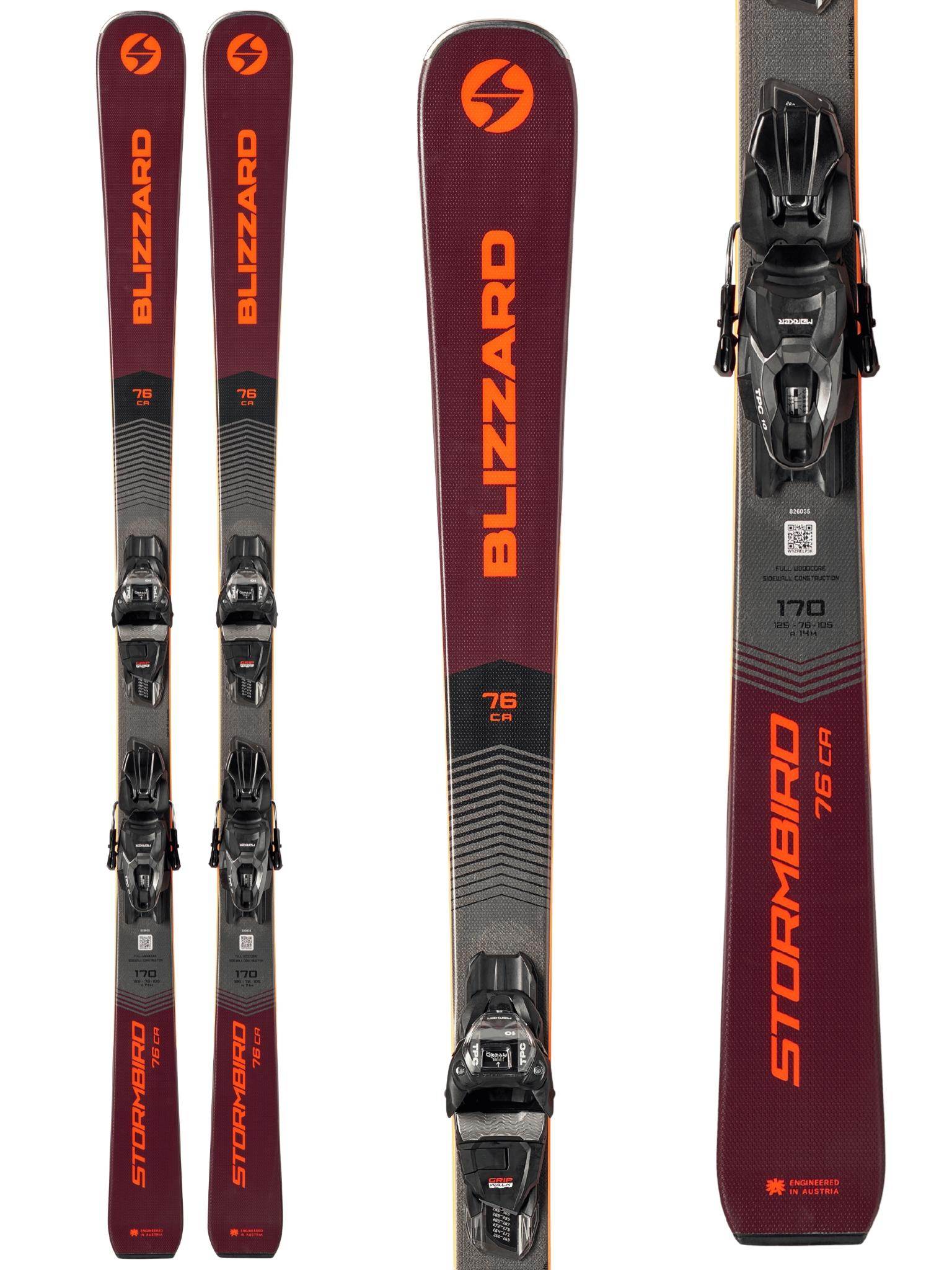 Stormbird 76 CA 2026 + TPC 11 GW Bindings – Suburban Ski and Bike