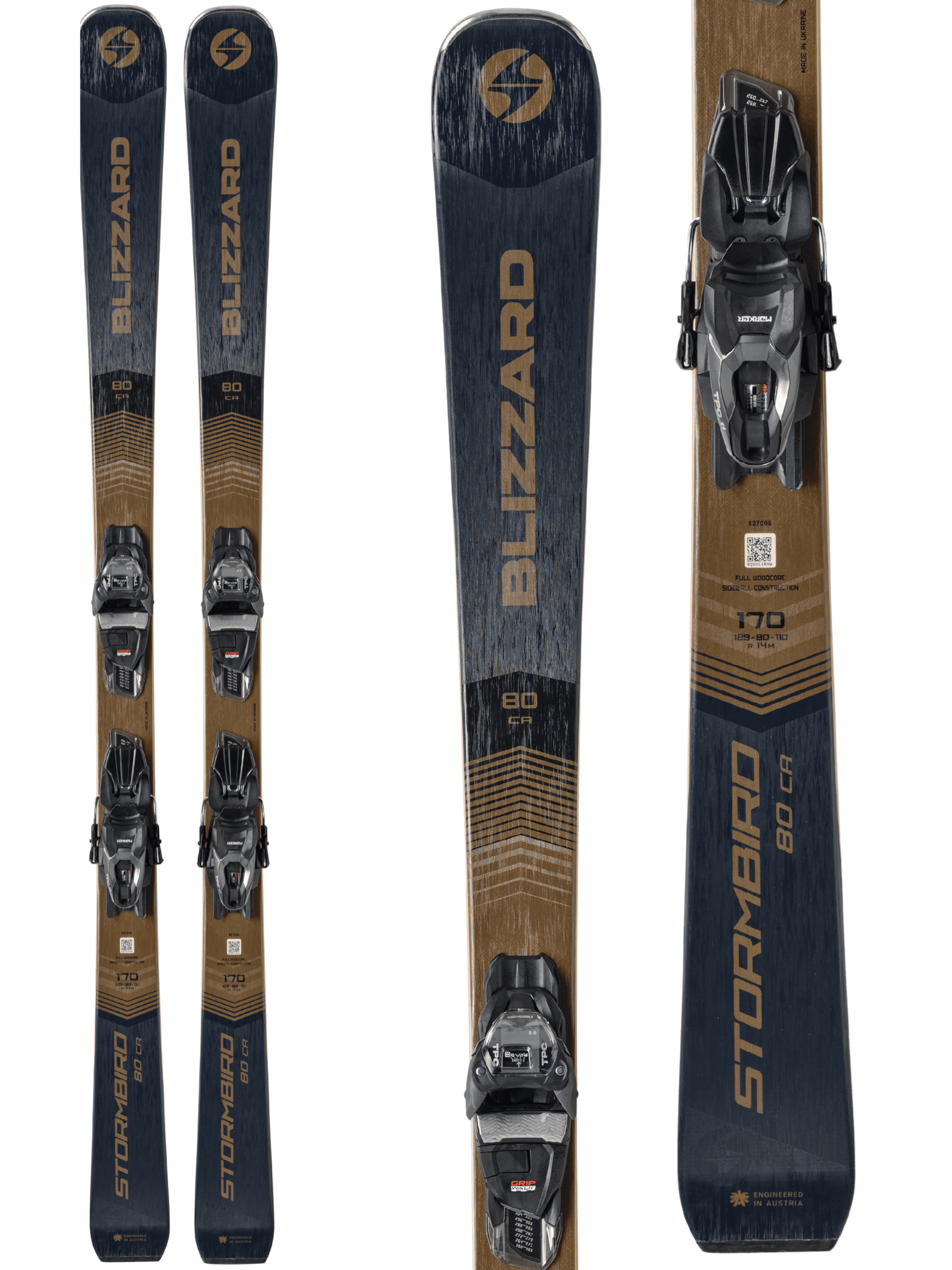 Blizzard Stormbird 80 CA Skis 2027 + TPC 11 GW Bindings