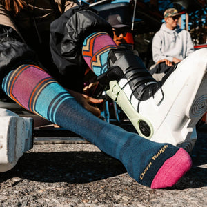 Women's Echo Over-the-Calf Midweight Ski & Snowboard Sock - Suburban Ski and Bike