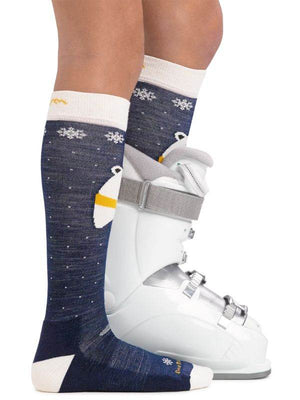 Kids Polar Patroller Over-the-Calf Midweight Ski & Snowboard Sock - Suburban Ski and Bike
