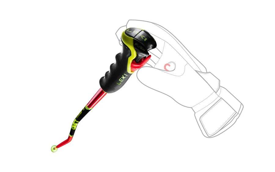 WCR Lite GS 3D Race Ski Pole - Suburban Ski and Bike