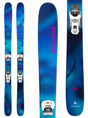 Dynastar M-Free 100 Skis 2027 + Tyrolia Attack 14 GW Bindings