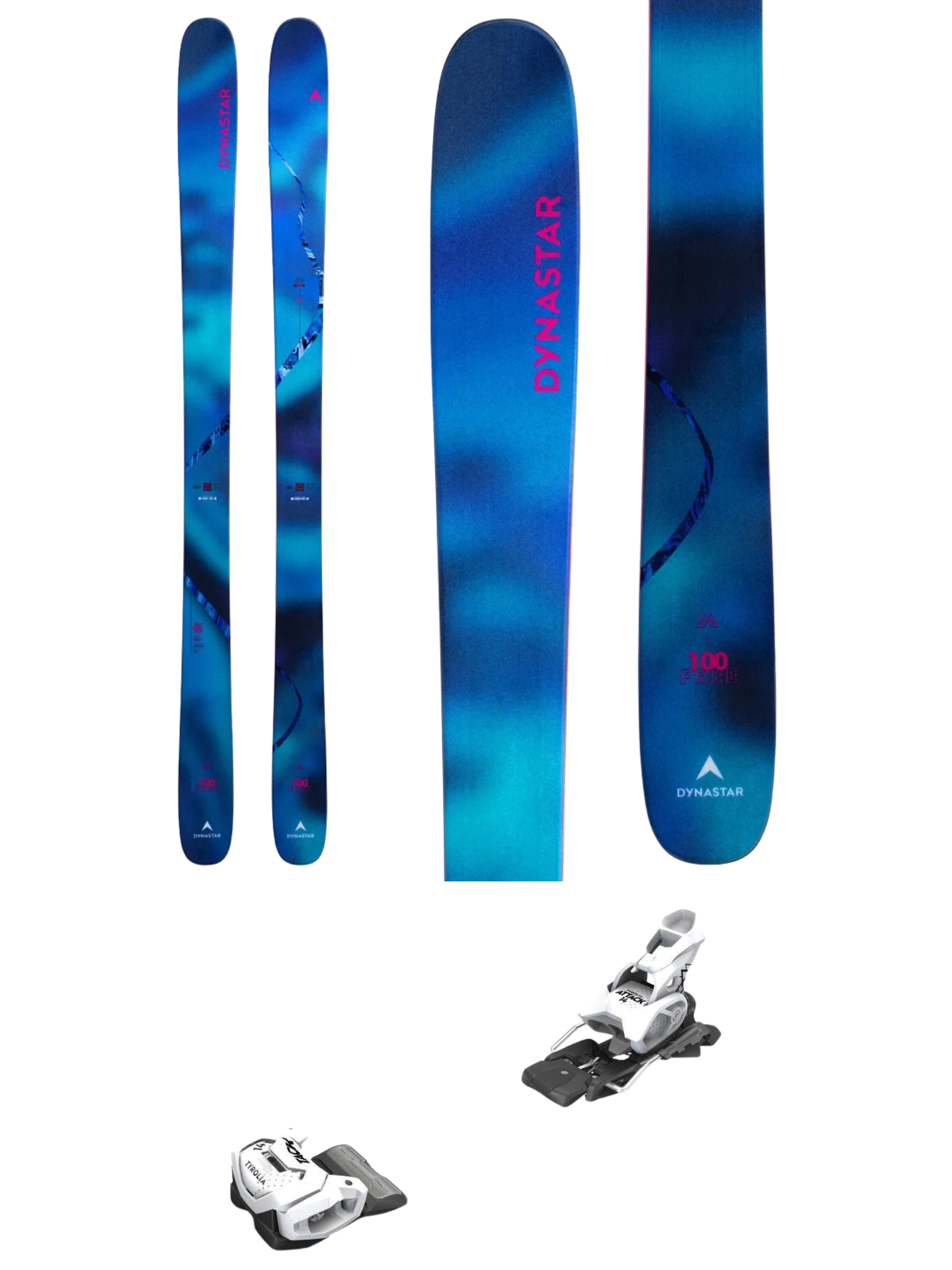 Dynastar M-Free 100 Skis 2027 + Tyrolia Attack 14 GW Bindings