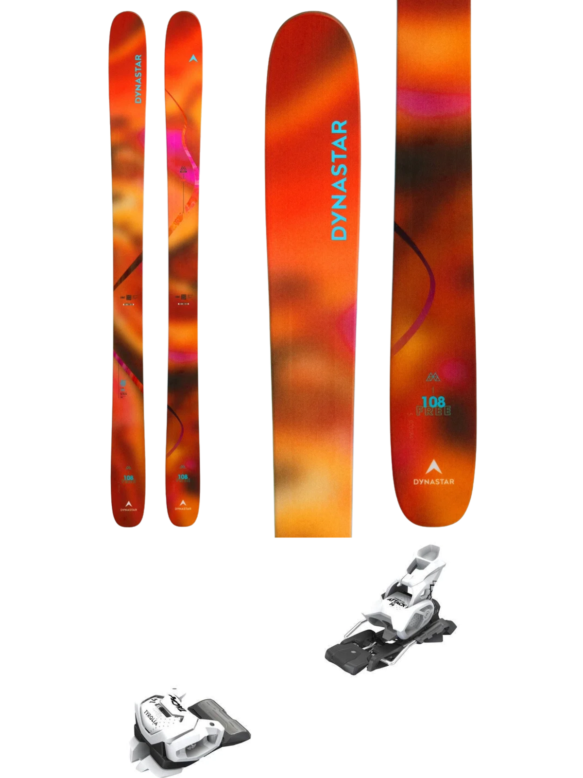 Dynastar M-Free 108 Skis 2027 + Tyrolia Attack 14 GW Bindings