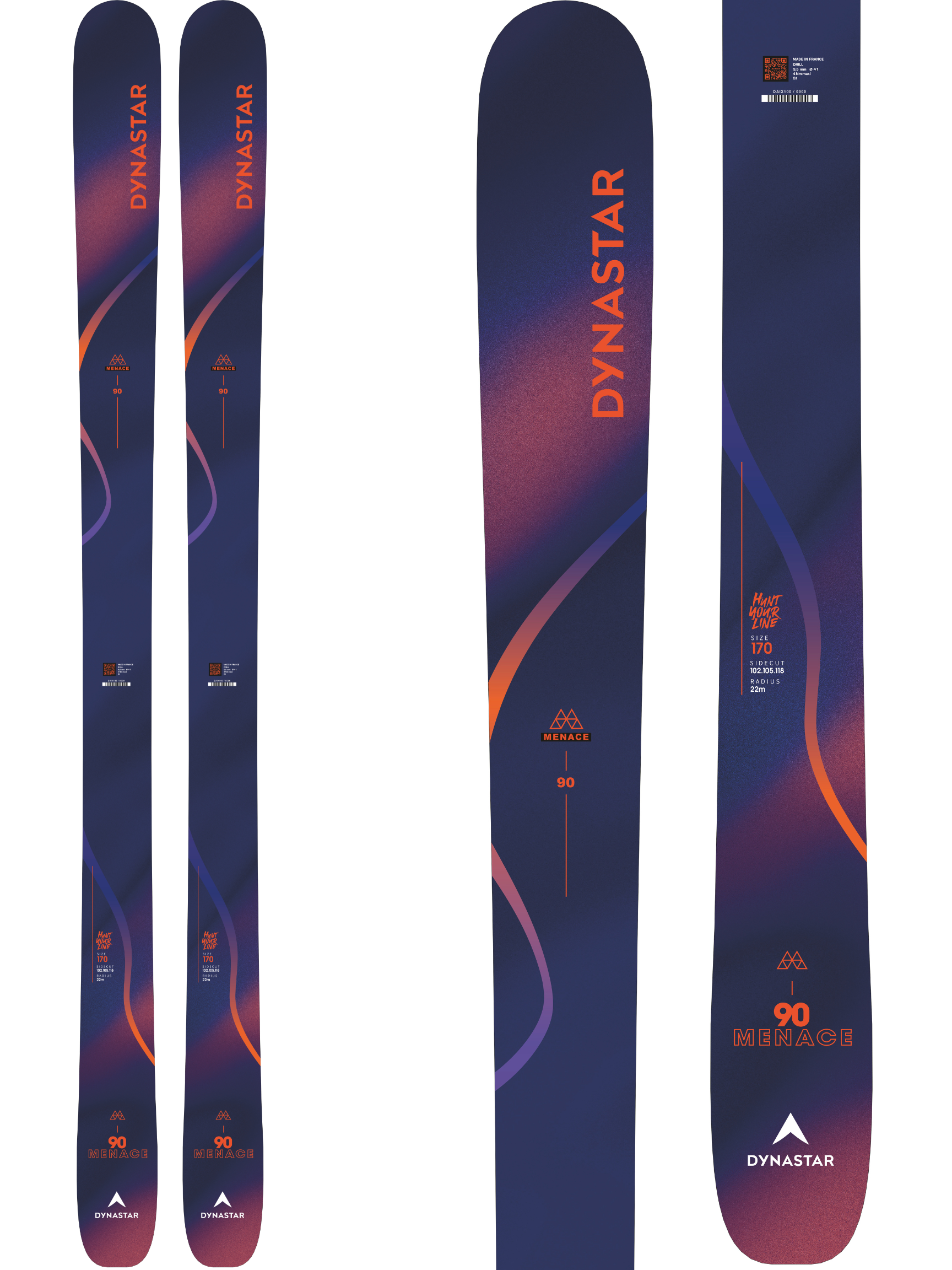 Dynastar M-Menace 90 Skis 2027