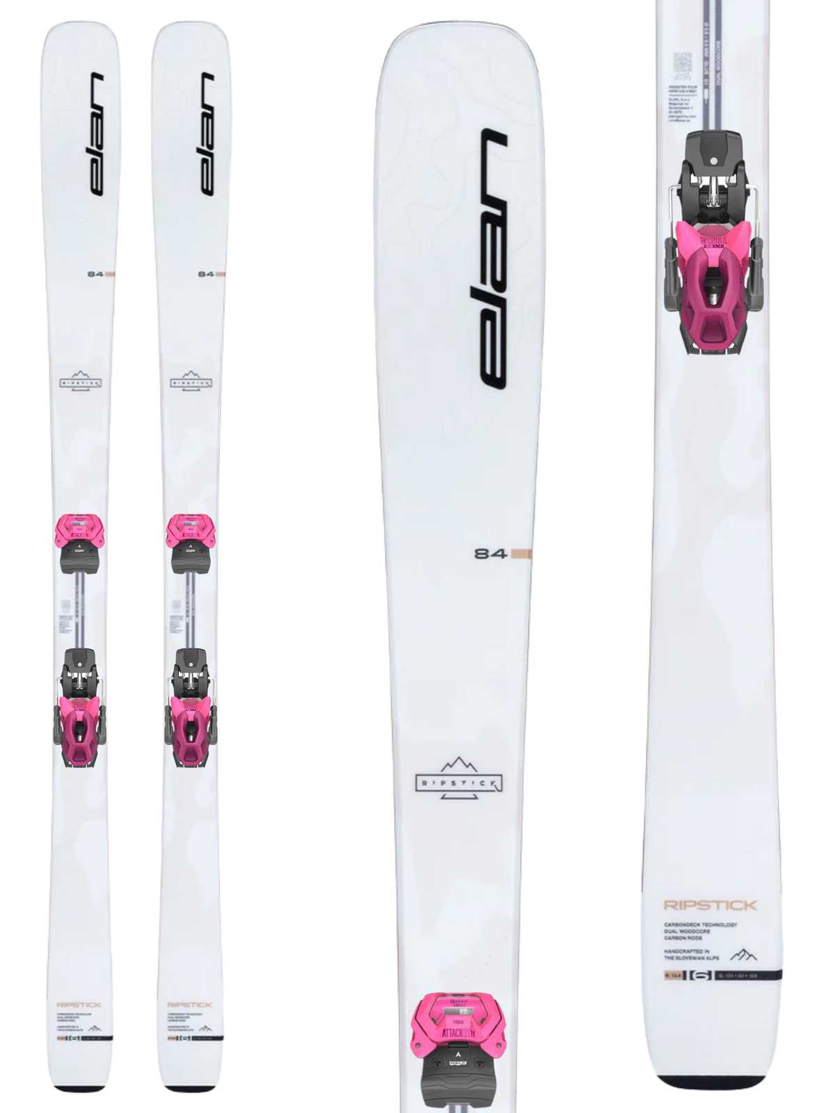 Elan Ripstick 84 Women's Skis 2027 + Tyrolia Attack LYT 11 GW Bindings