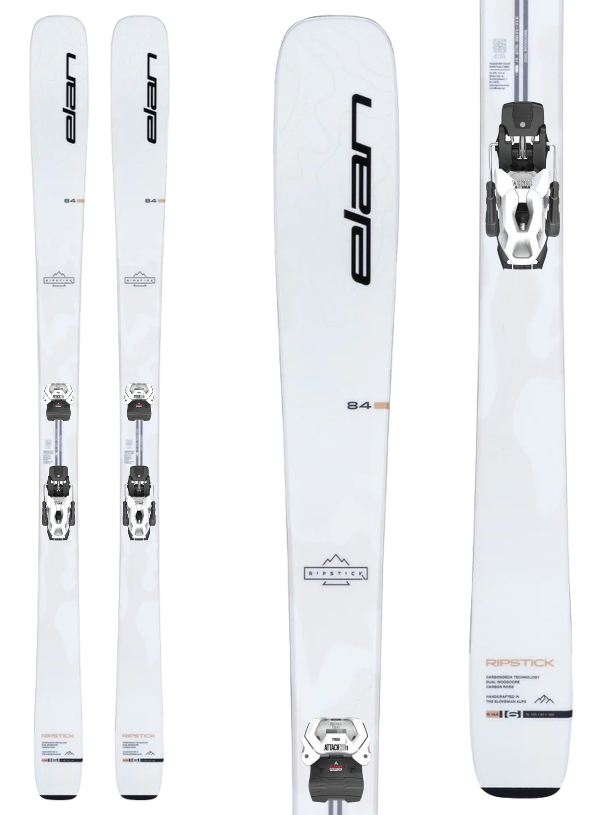 Elan Ripstick 84 Women's Skis 2027 + Tyrolia Attack LYT 11 GW Bindings
