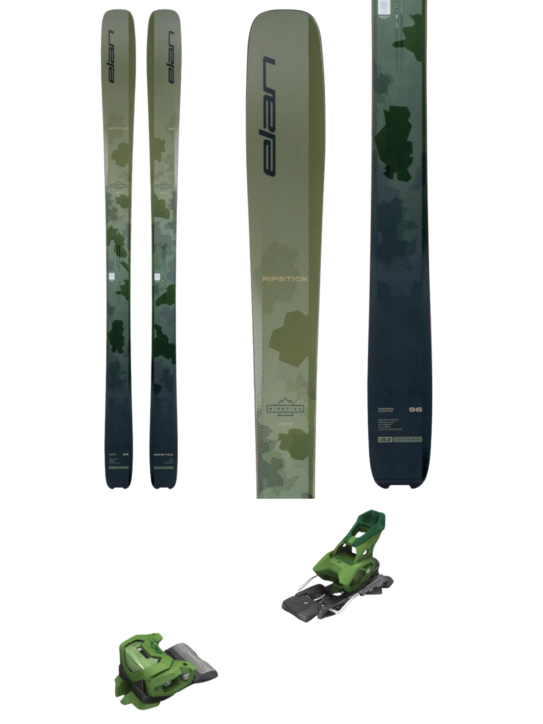 Elan Ripstick 96 Skis 2027 + Tyrolia Attack 14 GW Bindings
