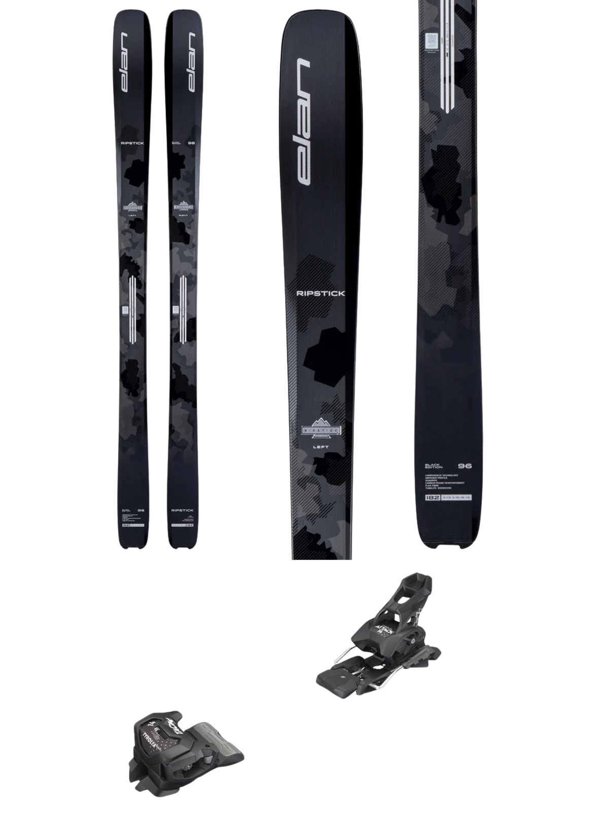 Elan Ripstick 96 Black Edition Skis 2027 + Tyrolia Attack 14 GW Bindings