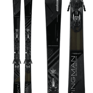 Wingman 86 Black Edition 2025 + EMX 12 GW Bindings - Suburban Ski and Bike
