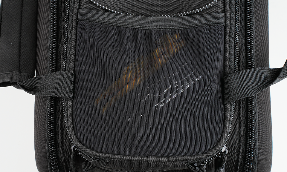 MTS Trunk Bag EX Rack Bag - Strap Mount, Black