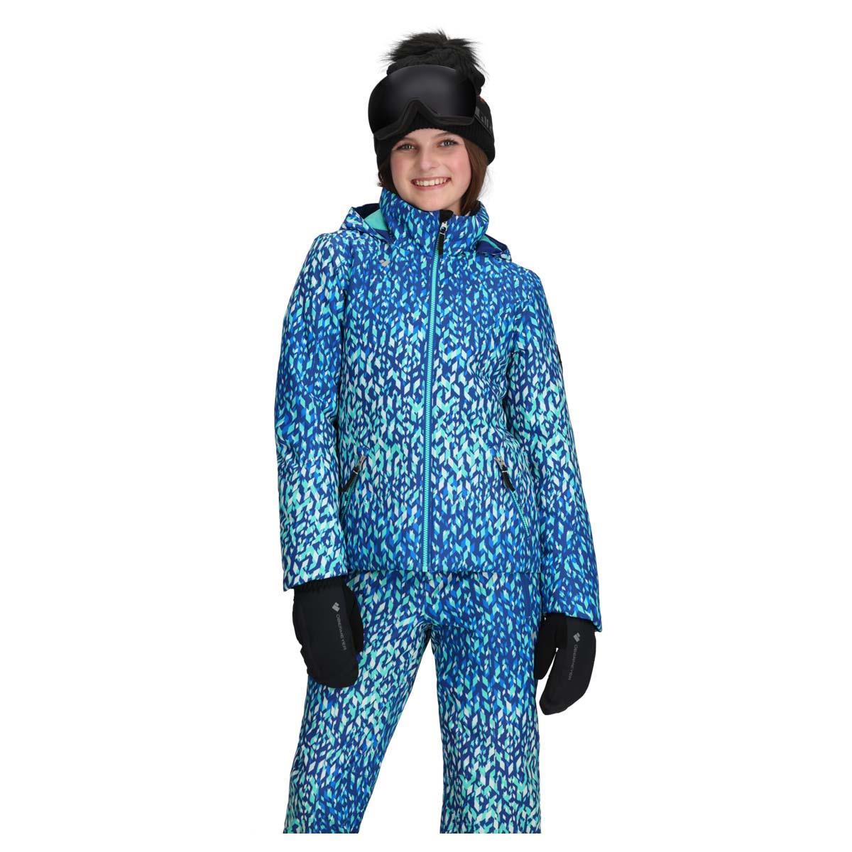 Girl's Rylee Print Ski Jacket