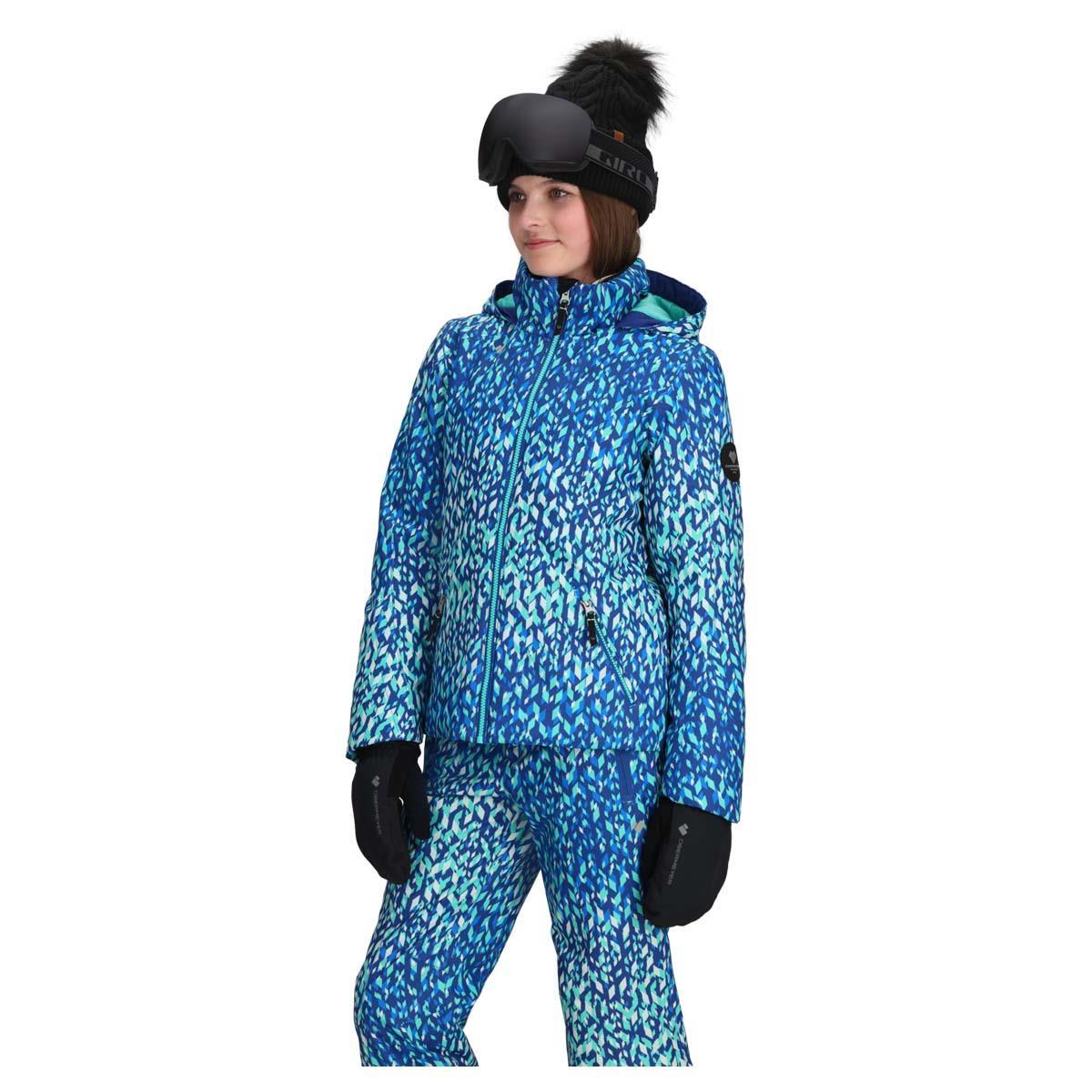 Girl's Rylee Print Ski Jacket