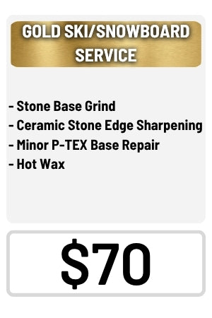 Gold Medal Ski/Snowboard Service Certificate