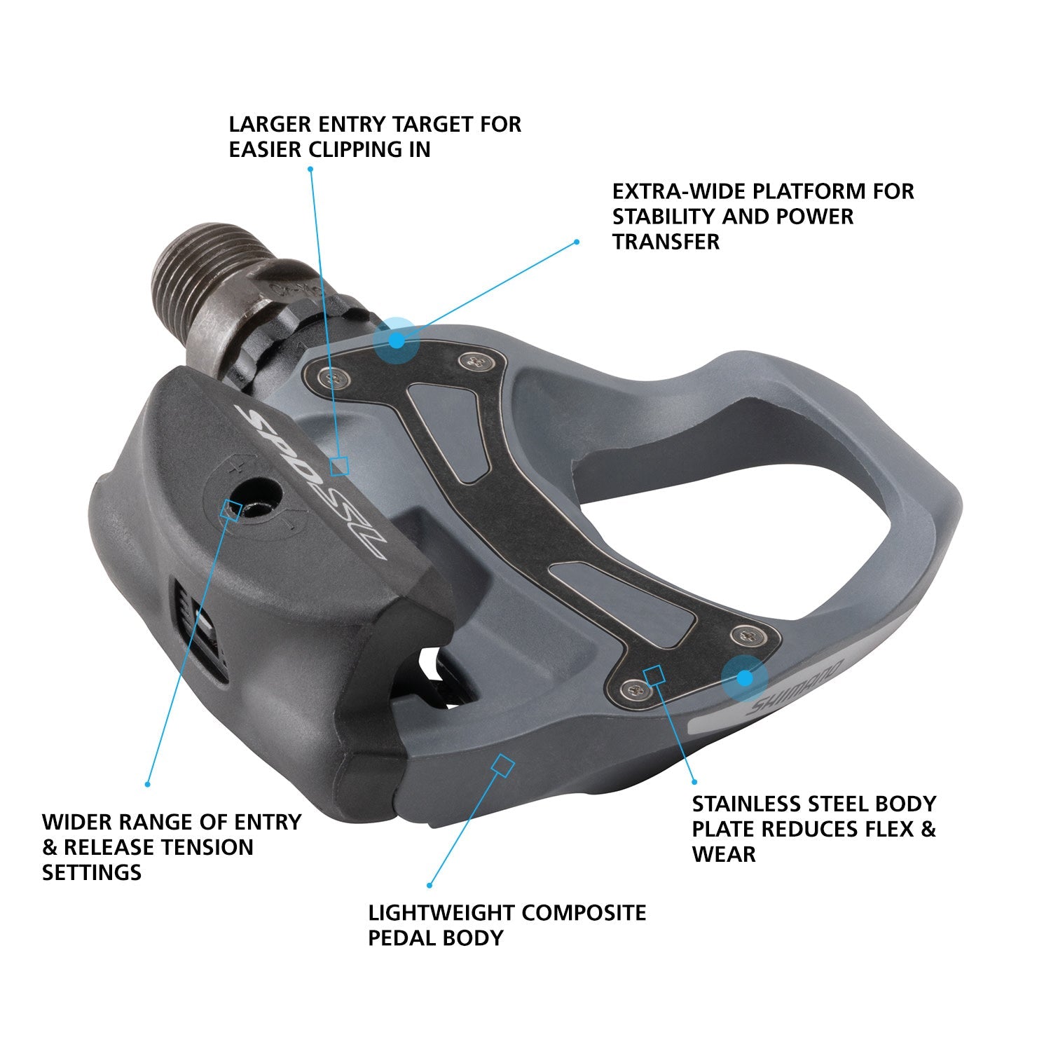 PD-R550 SPD-SL Road Pedal