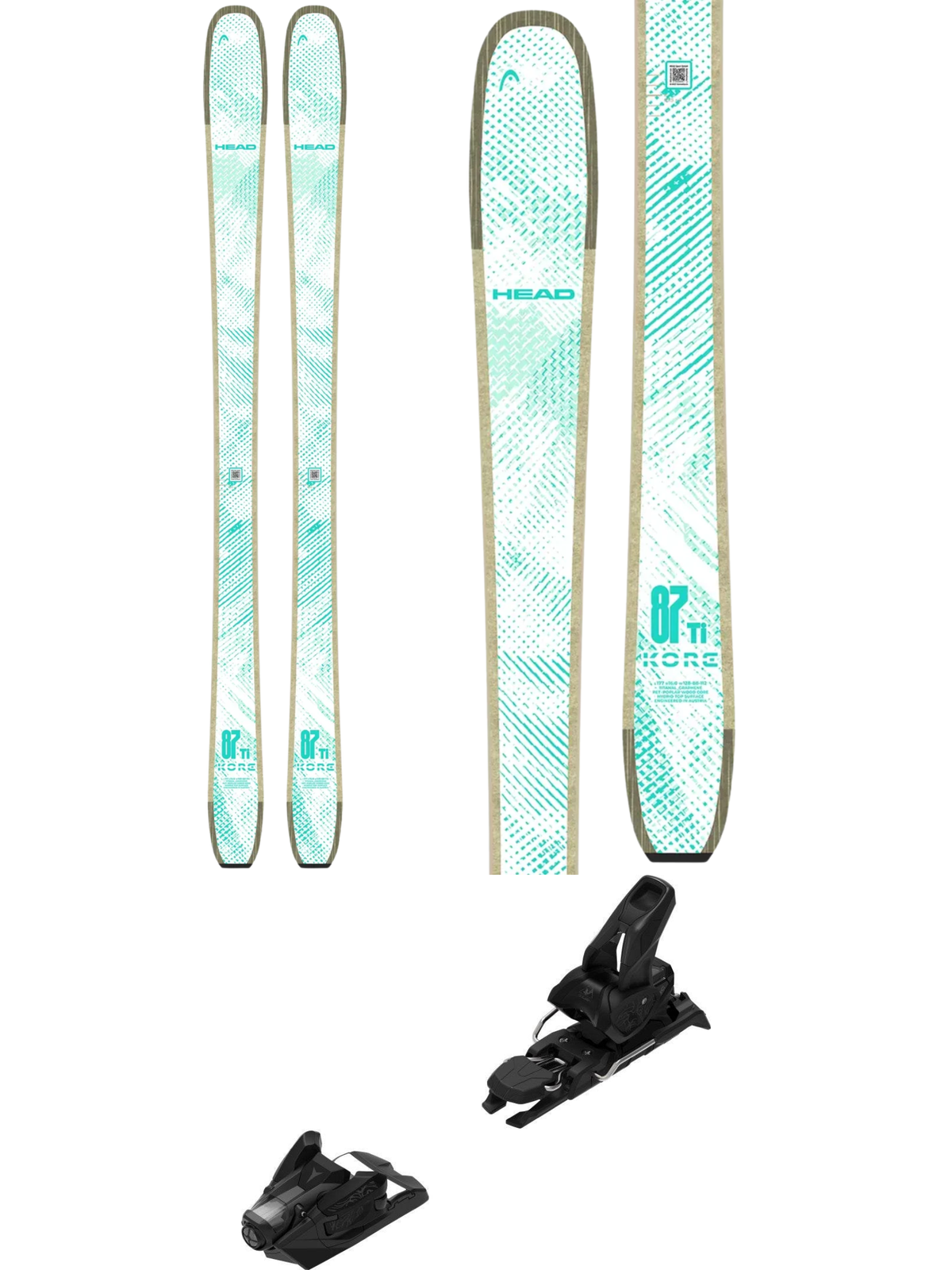 Head Kore 87 Ti Women's Skis 2027 + Atomic Strive 12 GW Bindings