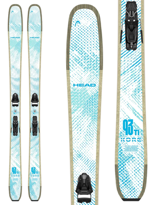 Head Kore 93 Ti Women's Skis 2027 + Atomic Strive 12 GW Bindings