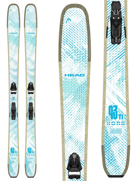 Head Kore 93 Ti Women's Skis 2027 + Atomic Strive 12 GW Bindings