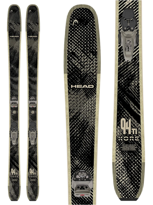 Head Kore 94 Ti Skis 2027 + Marker Griffon X 13 GW Bindings