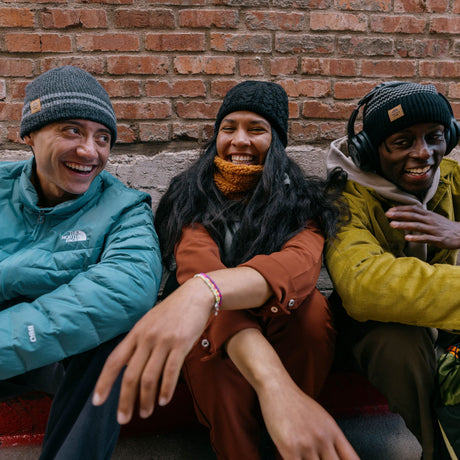 Ocean Ragg Wool Mr. Happy Beanie
